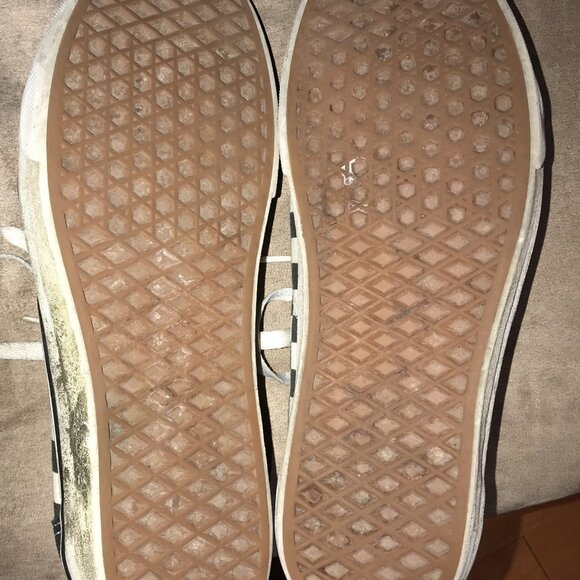 VANS Old Skool Checkerboard Lace Up Skate Shoes - Picture 6 of 9